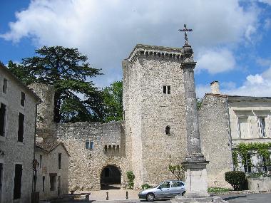 The old castle in the village