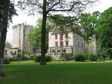 The back of the castle