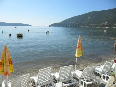 Beach in front of us