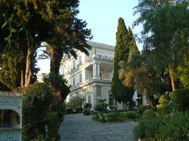 Achillion Palace-Corfu town
