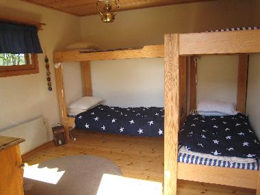 Guest house with two dubble bunks