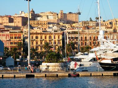 via Roma from the sea