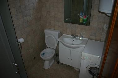 WC with washing mashine