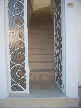 Outside Secure Entrance