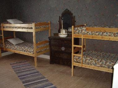 Bedroom with six beds on the second floor
