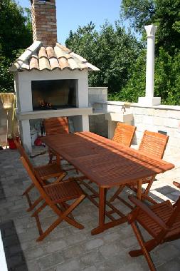 BBQ and garden furniture