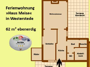 Holiday Apartment in Westerstede (Nordsee-Festland / Ostfriesland) or holiday homes and vacation rentals