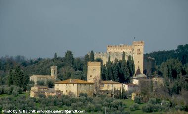 The Tower of Luco and the Castle of Strozzavolpe