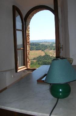 From the window