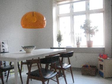 Kitchen and dining room
