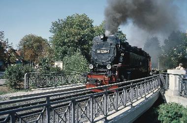 historical railway in Wernigerode