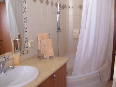 bathtub in main bathroom