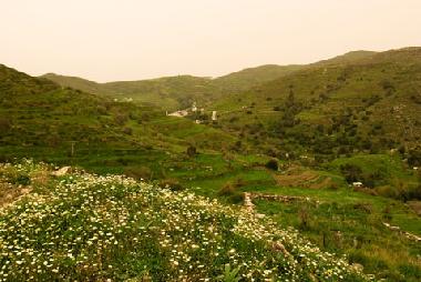 Tinos inland