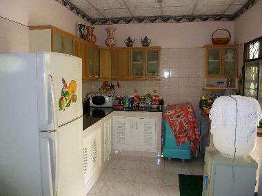 Kitchen equipped with all necessary cooking appliance