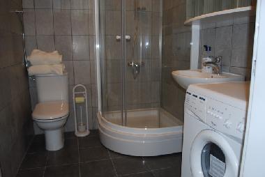 Bathroom with Shower and Washer/Dryer