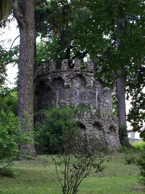 tower in the park, once water deposit for the house