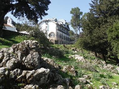 explore the mountain and soon you will come across Profiti Ilias , a beautiful old building where yo