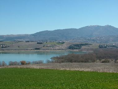 PANTANO LAKE & PIERFAONE MOUNT in winter (15 min from Potenza in Basilicata - Southern Italy)