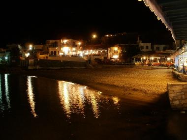 Apollonas village by night #2