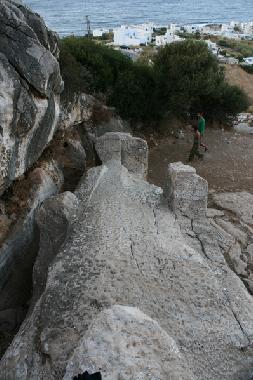 Ancient "Kouros" statue.