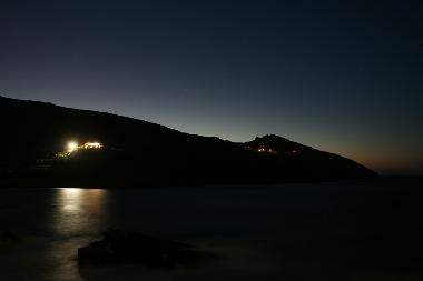 Rear view from house...by night..