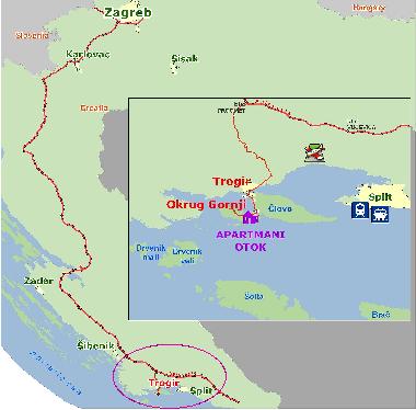 Holiday Apartment in Trogir (Splitsko-Dalmatinska) or holiday homes and vacation rentals