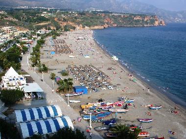 POPULAR BEACH BURRIANA IN NERJA