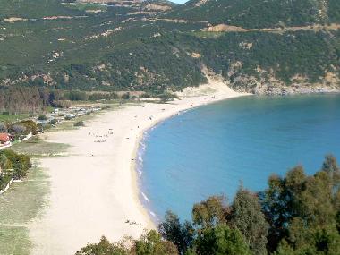 Panoramic view of the stunning Solanas