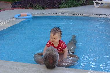 or cool of with the kids in their own pool...