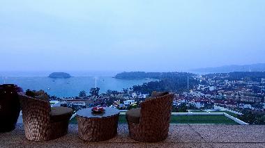 view of Kata village and bay