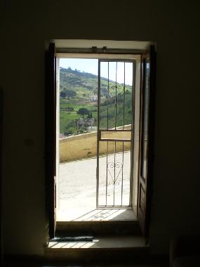 view from the kitchen. From the room at the first floor the panorama is wonderful
