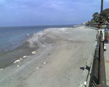 the beach