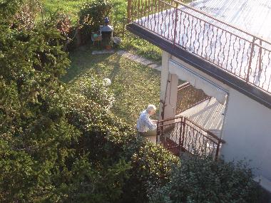 veranda and garden