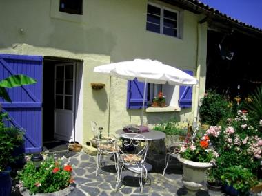 South facing terrace