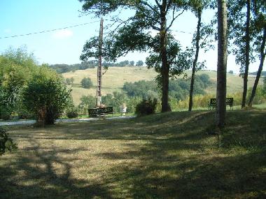 Front garden of the farmhouse