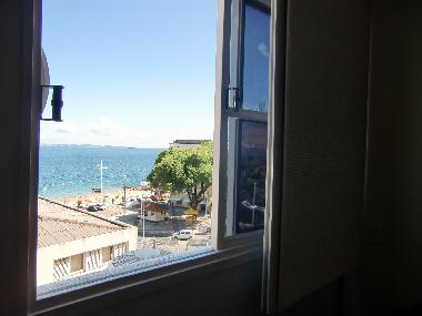 view from the room to the bedroom