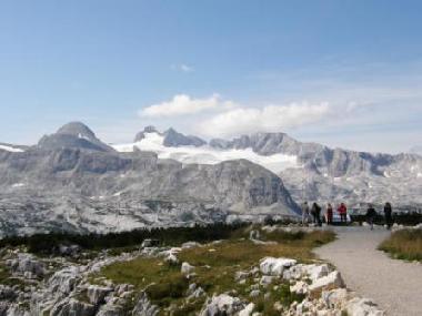 The Dachstein glacier