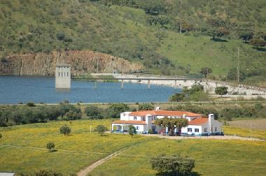 Near to Lucefecit Dam
