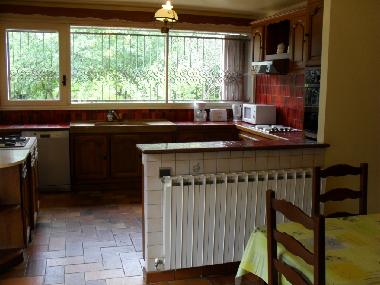 The main kitchen