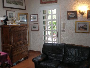 The entrance 