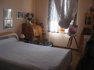 main bedroom  with seaside terrace view