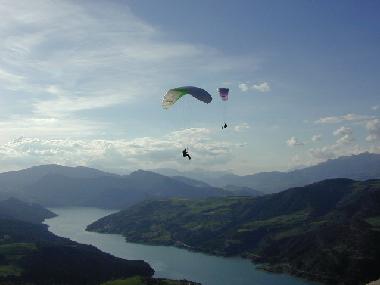 view from St Vincent les Forts