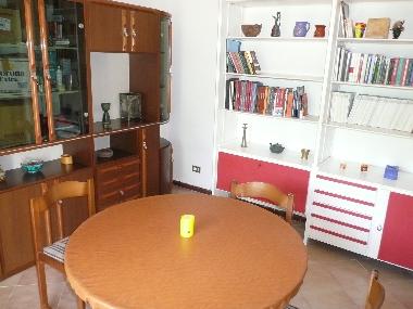 the inside dining room