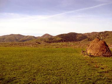 Vale on the orizon (Sibiu, Transylvania, Romania)