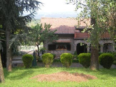 the house from the upper garden