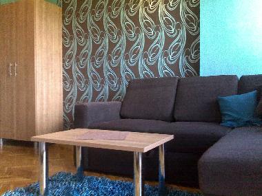 The Brown-Blue Suite; Livingroom