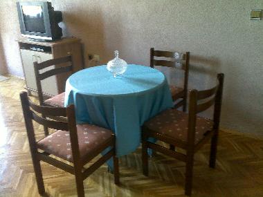 The Brown-Blue Suite; Dinette Set