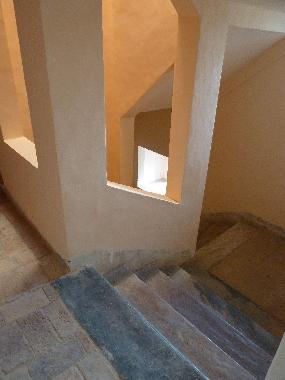 The  grand staircase