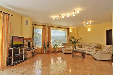 Living room, view from the dining area