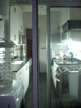 kitchen viewed from terrace